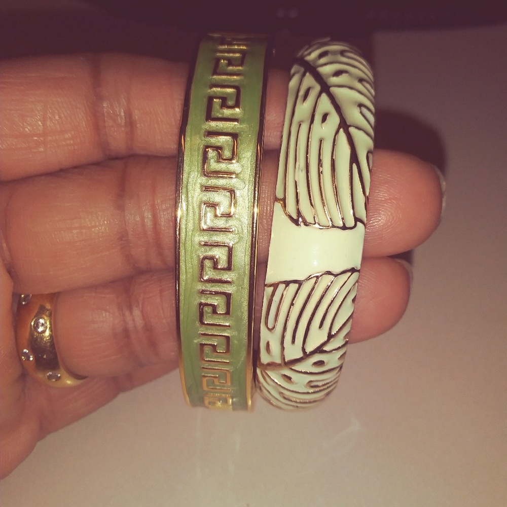 Two Hinged Bangles - image 1